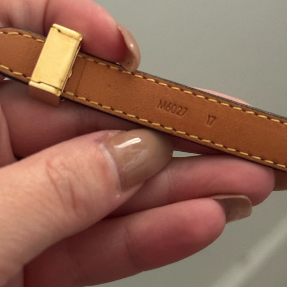 Adjustable Triple Wrap Authentic Louis Vuitton Da… - image 3